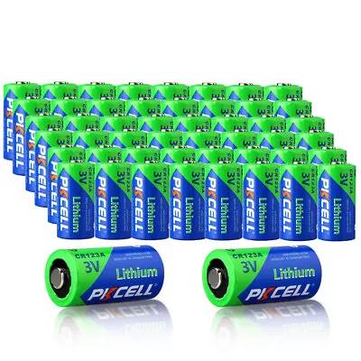 50x CR123A 3V Batteries 123A 5018LC 16340 Lithium For Netgear Arlo Camera AU • $85.99