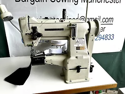 Seiko Needle Feed Walking Foot Cylinder Arm Binding Industrial Sewing Machine • £1499