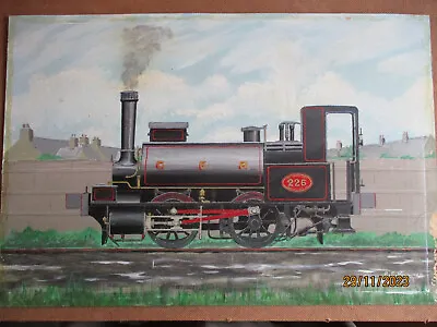 GER Class 209 LNER Y5 Coffee Pot Original Acrylic On Board Painting Hillard 2005 • £12.50