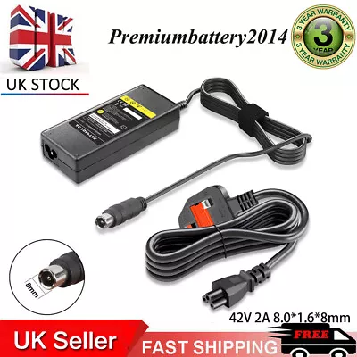 Fast Charger Adapter Cable For M365 36 Volt Lithium Scooter Battery Power Supply • £11.99