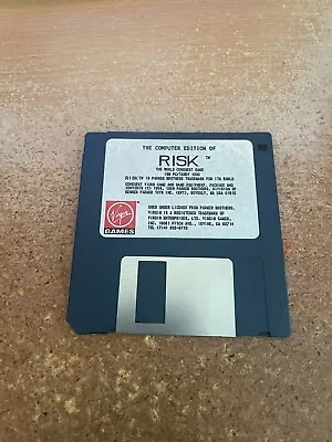 Vintage Risk The World Conquest Game For IBM PC / Tandy 1000 3.5'' Disk 1980's • $12.99