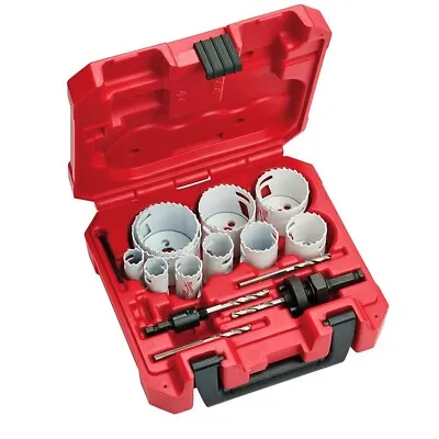 Milwaukee 49-22-4175 15 PC General Purpose Hole Dozer Hole Saw Kit • $79.99