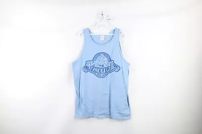 Vintage 90s Mens Large Faded Spell Out St Pauli Girl Beer Tank Top T-Shirt USA • $35.95