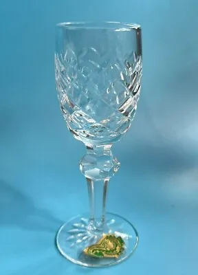 $24.99 • Buy  WATERFORD Cut CRYSTAL POWERSCOURT 4 5/8  CORIDAL Foil Sticker SIGNED