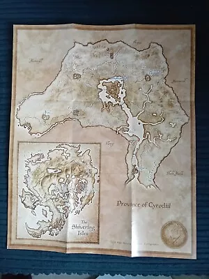 Map Of Cyrodiil - Elder Scrolls: Oblivion • £5