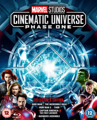 Marvel Studios Cinematic Universe: Phase One (Blu-ray) Tim Roth (UK IMPORT) • $44.39