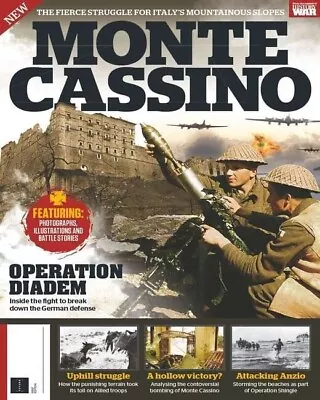 History Of War Bookazine | Monte Cassino - Photographs Illustrations & Stories • $24.99