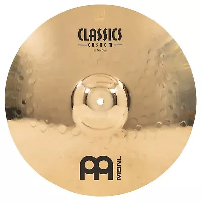 Meinl Classics Custom Brilliant 16  Thin Crash/New-Warranty/Model # CC16TC-B • $159.99