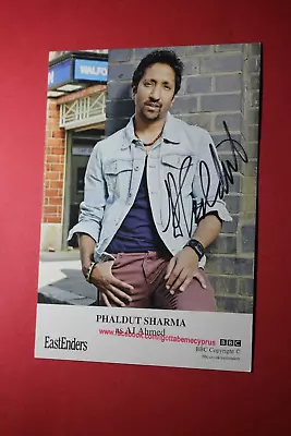 Phaldut Sharma (Eastenders) Signed Cast Card • £2