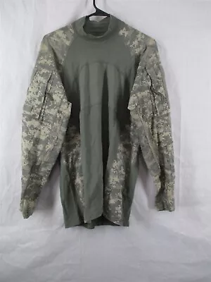 USGI ACU Massif Medium Digital Camo Army Combat Shirt Flame Resistant ACS • $19.99