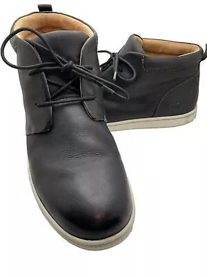 Born  Men's Size 10.5 Black Leather Chukka Ankle Boots Sneakers Ankle • $33.29