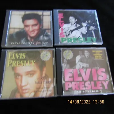 Lot Of 4 Elvis Presley CD's • $25
