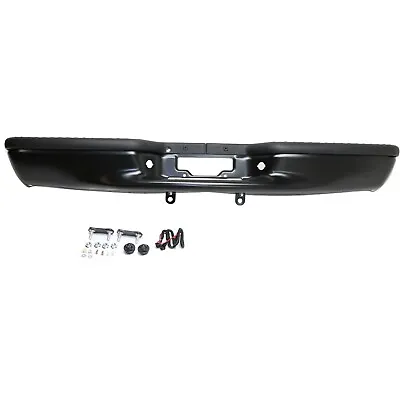 Rear Step Bumper For 97-03 Ford F-150 04 F-150 Heritage Flareside Face Bar Pad • $226.92