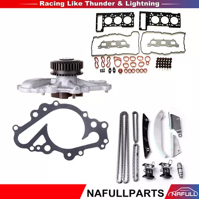 Timing Chain Kit Head Gasket Water Pump Fits Dodge Magnum Charger Avenger 2.7L • $141.96