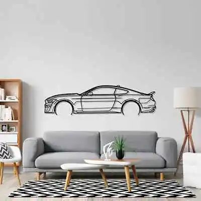Mustang Shelby Gt500 2021 Detailed  Acrylic Silhouette Wall Art ( Made In USA ) • $184.79