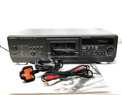 £495 • Buy TECHNICS RS-AZ7 3 HEAD Stereo Cassette Tape Deck - Serviced & Working