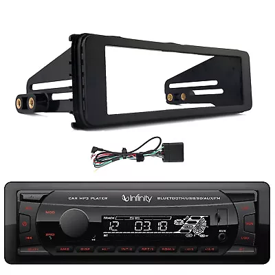 Infinity FM Radio Receiver W/ Dash Kit (fits Select 1998-2013 HD Motorcycles) • $99.99