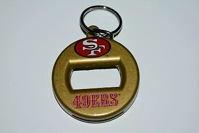 NEW VINTAGE SAN FRANCISCO 49ERS BEV KEY 3 In 1 CAN BOTTLE TWIST OPENER KEYCHAIN  • $7.49