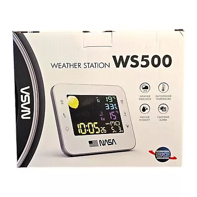 NASA WS500 Radio Weather Station With Outdoor Sensor To Display Temperature And Air • £46.51