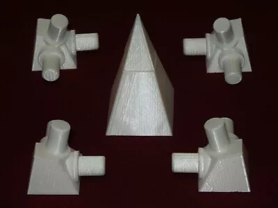 RUSSIAN MEDITATION PYRAMID CONNECTOR KIT For Use With 1/2  PVC Pipe • $32.50