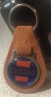 $25 • Buy Vintage CAMARO Z28 SS RS Super Suede Key Ring Fob Keychain