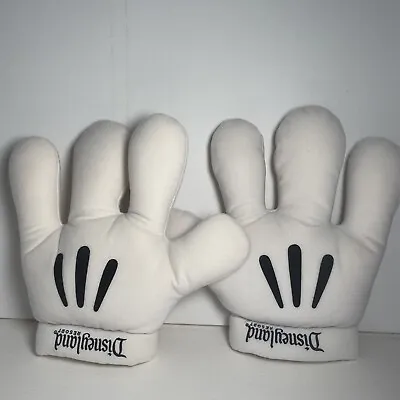 Disneyland Resort Mickey Minnie Mouse Costume White Gloves Hands - One Size • $15