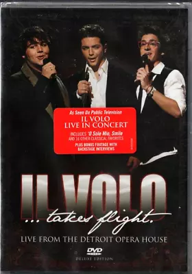 Il Volo Takes Flight: Live From The Detroit Opera House DVD NEW SEALED!! • $9.38