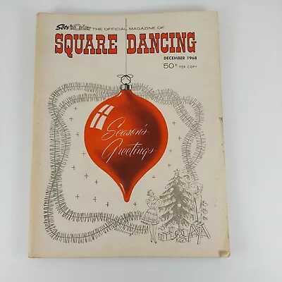 Vintage Sets In Order The Official Magazine Of Square Dancing December 1968  • $10.39