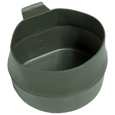 £8.95 • Buy Mil-tec Fold-a-cup 600ml Collapsible Outdoor Mug Folding Camping Drink Cup Olive