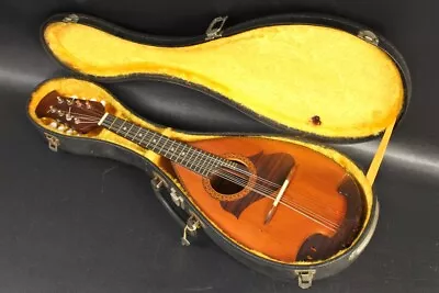 1974 Suzuki Mandolin No.215 Bowlback Japan With Case For Parts Or Repair • $140