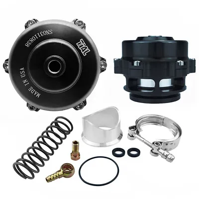 Tial Q BV50 Style 50mm Blow Off Valve BOV 6PSI + 18PSI Springs Black • $34.20