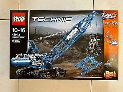 LEGO TECHNIC 42042 Crawler Crane 2 In 1 Tower Crane Power Functions Large Motor • $599