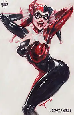 Harley Quinn Black White Redder #1 Ivan Tao (616) Exclusive Minimal Var (08/02/2 • $33