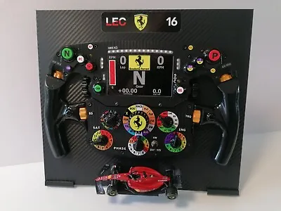 F1-75_Charles Leclerc_ F1 Steering Wheel Wall Art • £135