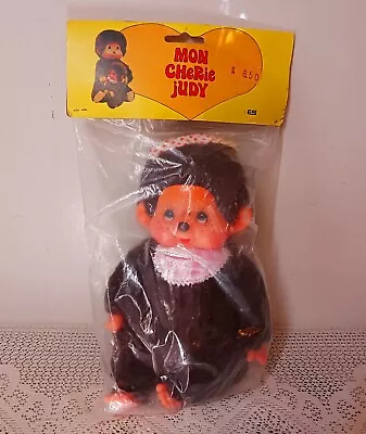 Vintage Monchichi Monkey Plush Toy Girl Thumb Pacifier New In Package • $85