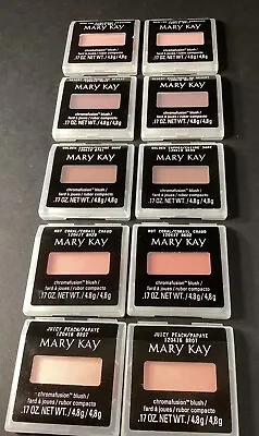 Mary Kay Chromafusion Blush Cheek Color .18 Select Shade Lot Of 2 Free Shipping • $19.99
