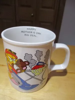 1978 Vintage Garfield Mom Mug By Jim Davis Coffee Cup Mother's Day Gift Rare • $2