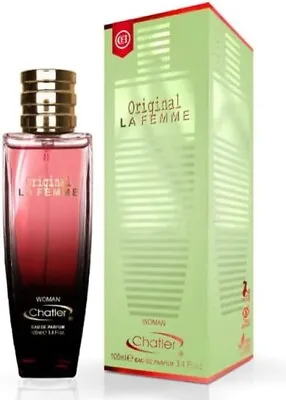 Chatler Original La Femme Eau De Parfum For 100 Ml Fragrance Perfume Boxed Gift • £14.99