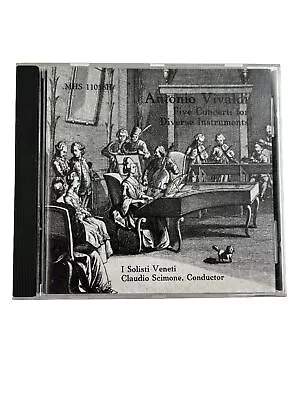 Vivaldi: Five Concerti For Diverse Instruments 1985 Musical Heritage 11058H • $7.99