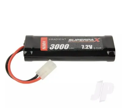 Rdna0201 Radient NiMH Battery 7.2V 3000mAh SC Stick Pack Tamiya Connector Plug • £16.99