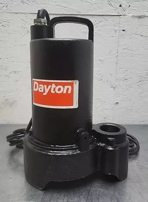 Dayton Sump Pump 3BB75 120V AC 3/4 Hp 113 Gpm 1-1/2  Fnpt 37' Maximum Head *NEW  • $109