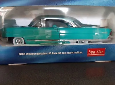 1956 Lincoln Premiere Sun Star Platinum Collection Hard Top 1:18 Scale Die Cast • $159.99