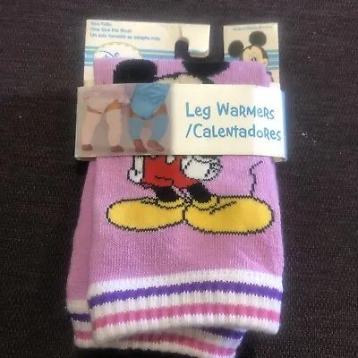 Disney Mikey Mouse Leg Warmers Size Talla One Size Fits Most • $19.99
