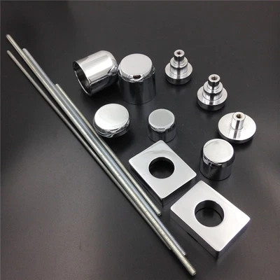 $63.50 • Buy 2006 2007 2008 2009 For Kawasaki ZX14 ZX14R ZX-14R CHROME Axle Caps Covers