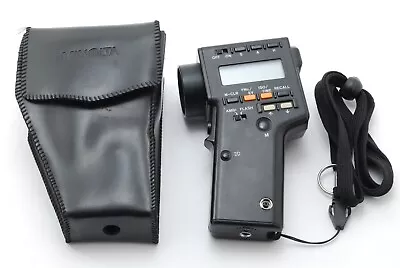 [MINT W/ Case Strap] Minolta Spotmeter F Light Exposure Spot Meter From JAPAN • $219.99