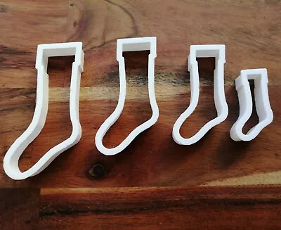 £3.99 • Buy Sock Cookie Cutter Biscuit Dough Pastry Fondant Christmas Stocking FS40-43