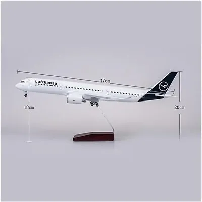 Lufthansa A350 Airbus Airplane Models With Lights And Landing Gear 47cm • $140