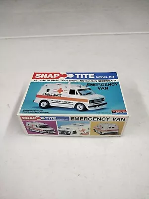 Vintage Open Box Monogram #1011 Snap Ambulance Intensive Care Unit Model Kit • $39.95