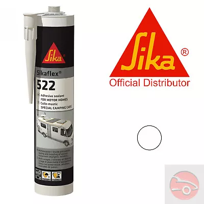 Sikaflex 522 - White - Adhesive Sealant - Caravan - Sika 512 - EXPIRY: 11/24 • £12.59