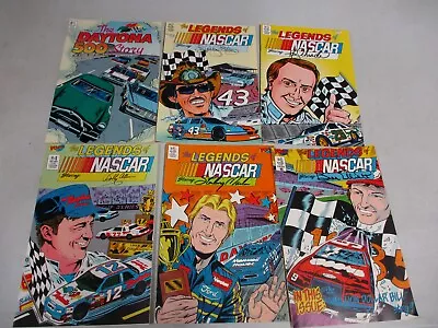 6 Nascar Comic Books With Daytona 500 And Richard Petty • $7.17